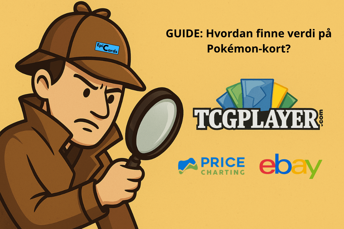 Hvordan se verdi på Pokemon -kort?