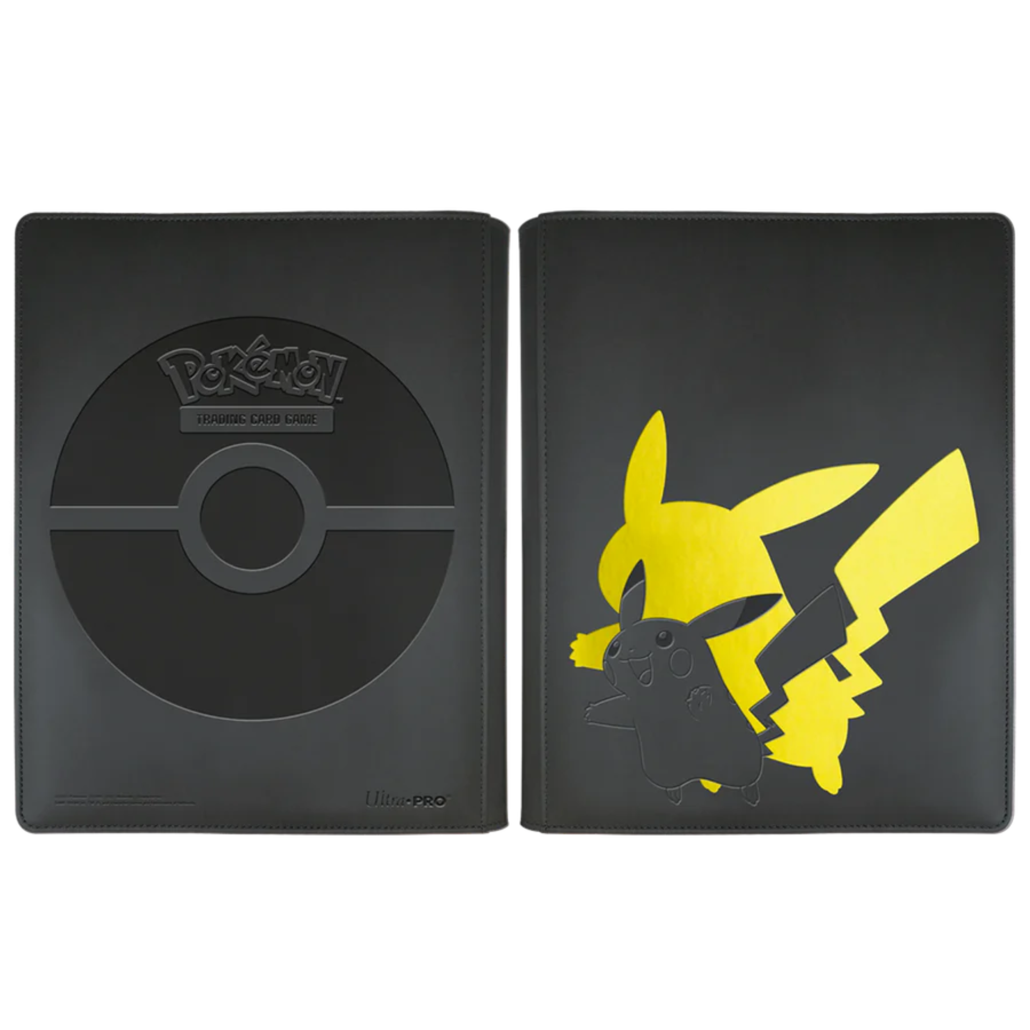 Pokémon 9-Pocket PRO-Binder Pikachu with vibrant Pikachu design and Pokéball on the cover