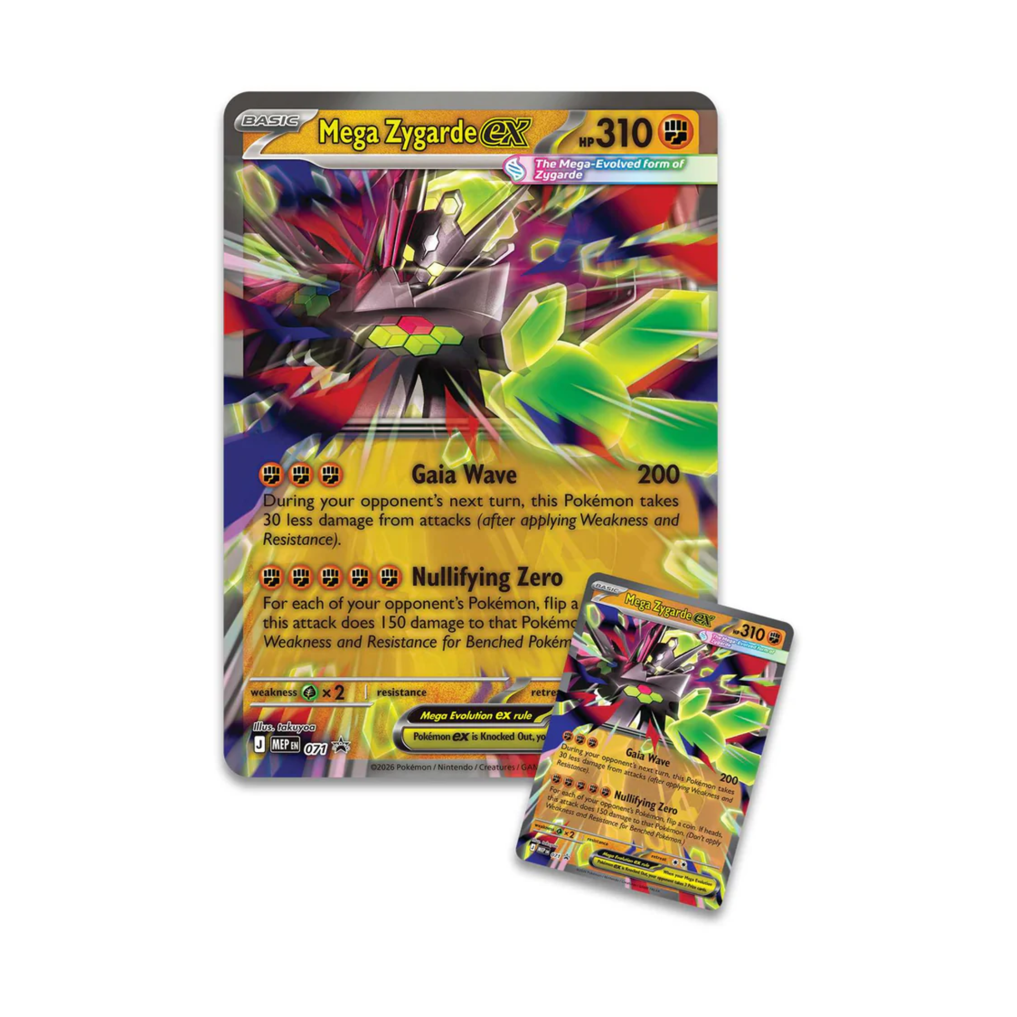 Pokemon Mega Zygarde ex Premium Collection