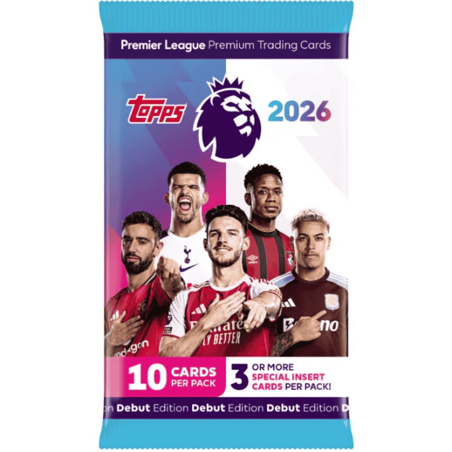 Topps Premier League 2026 Booster Pakke