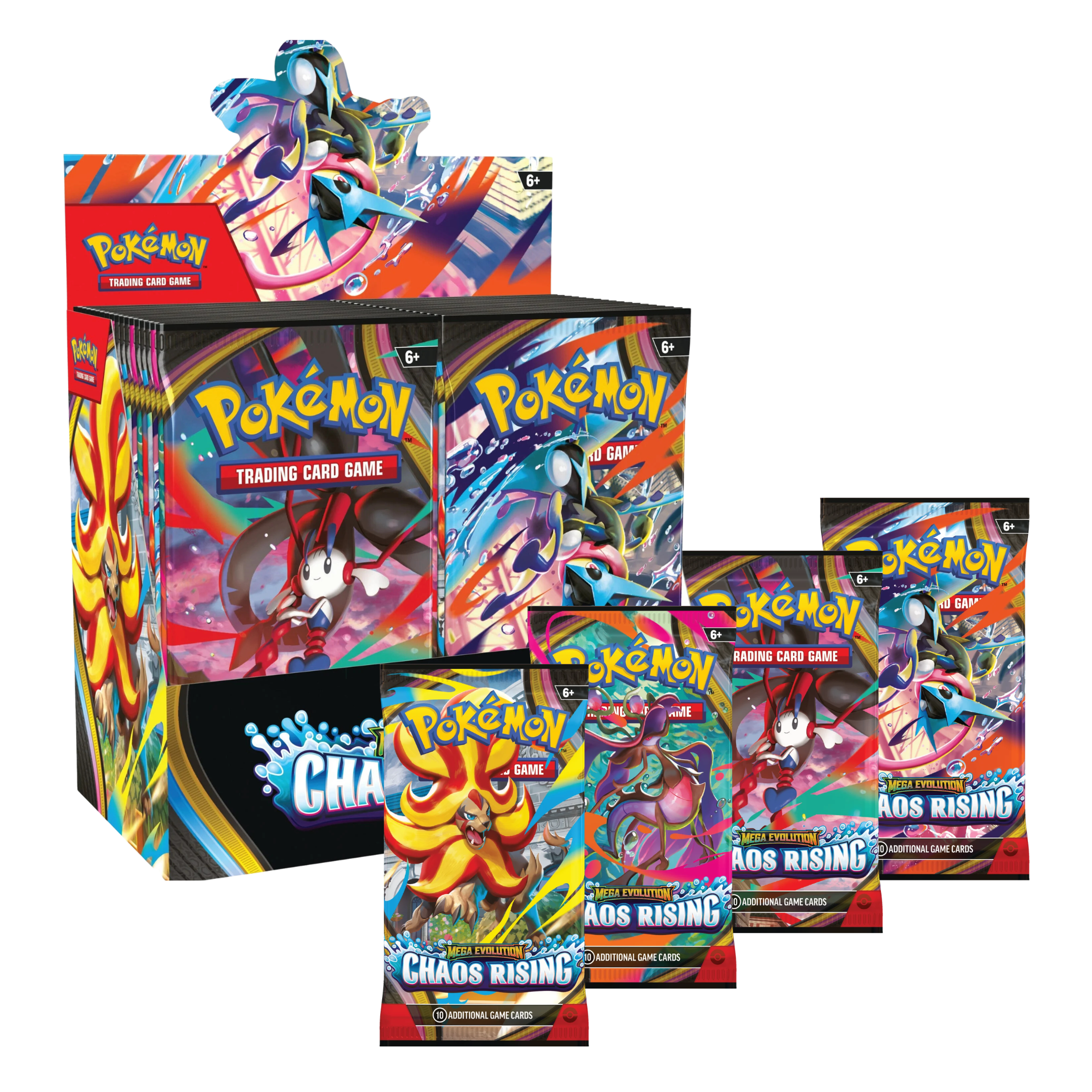 Pokemon Chaos Rising – 36x Booster Packs