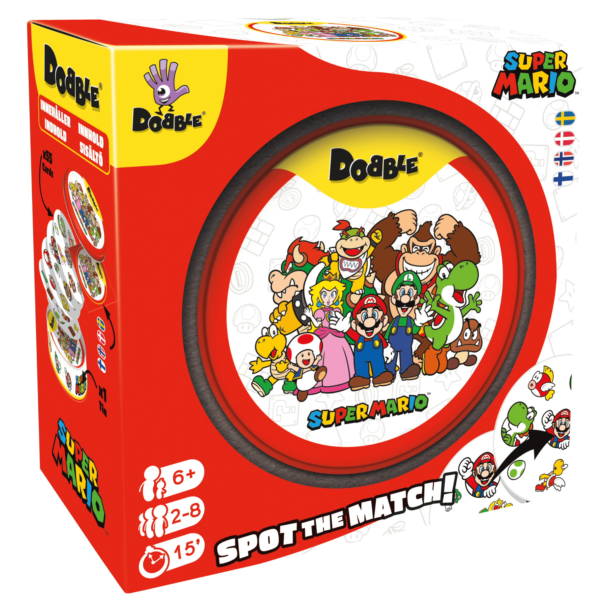 Dobble Super Mario Nordic