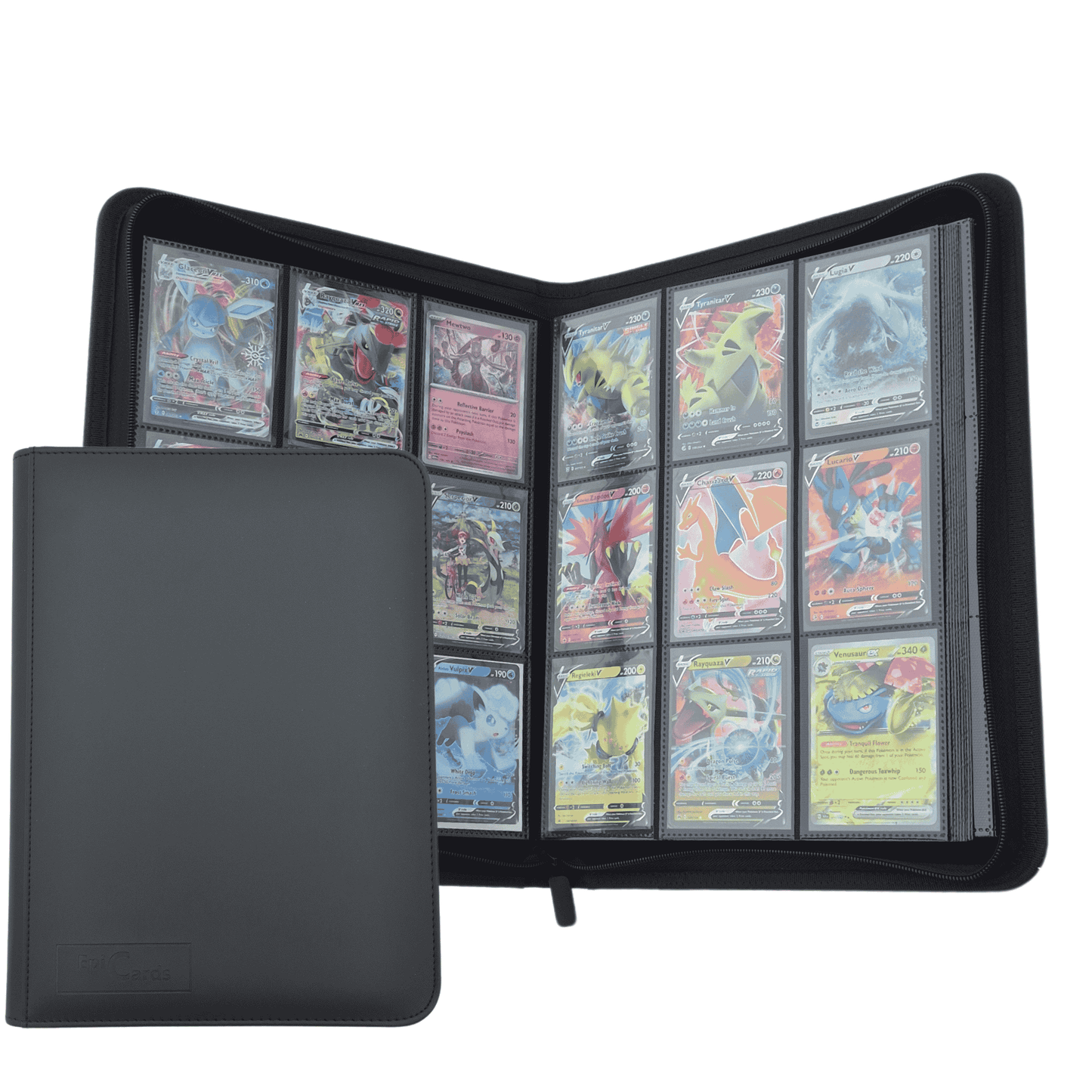 EpiCards samlekortperm 20 sider (360lommer) - Perfekt til fotball kort og pokemon kort.