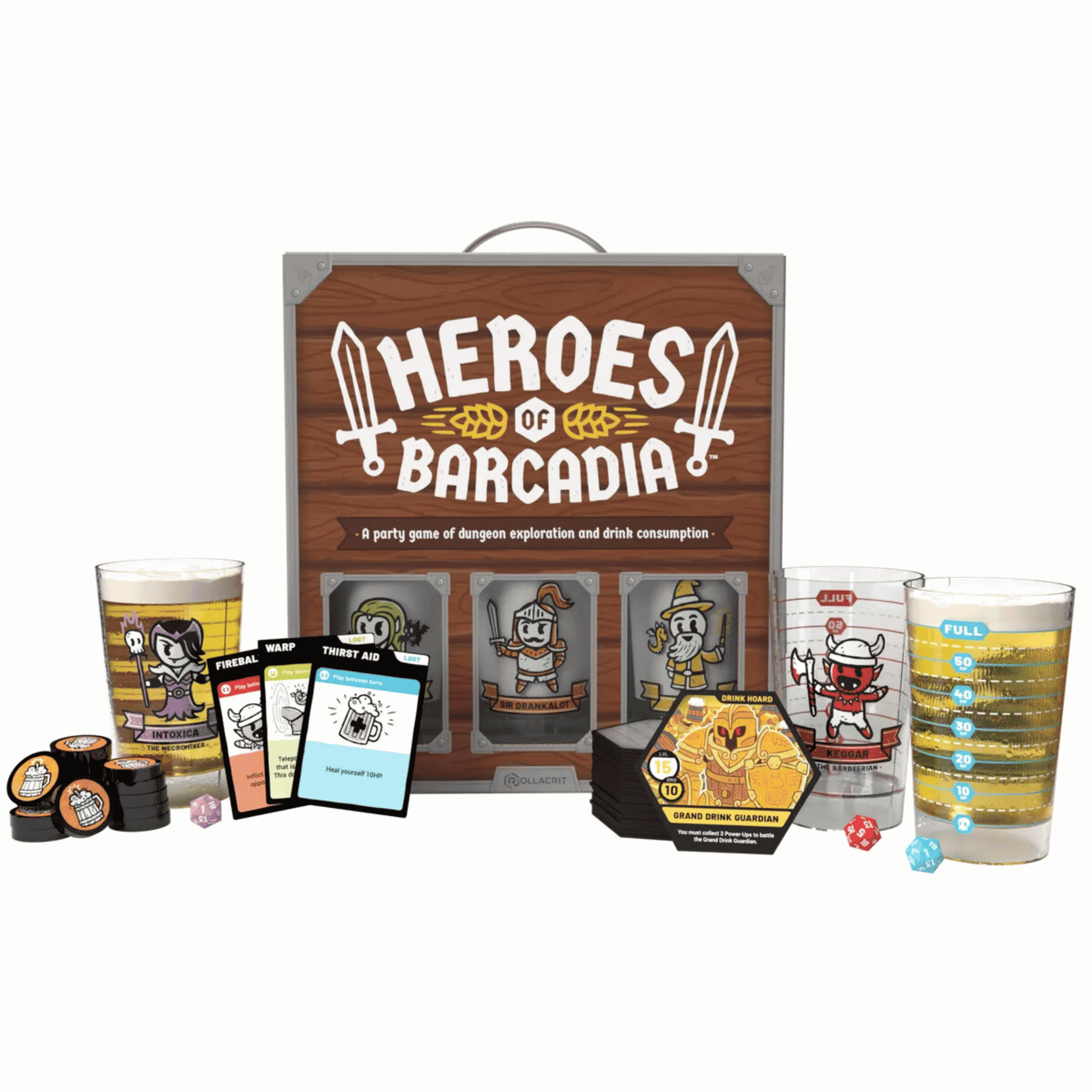 Heroes of Barcadia Brettspill