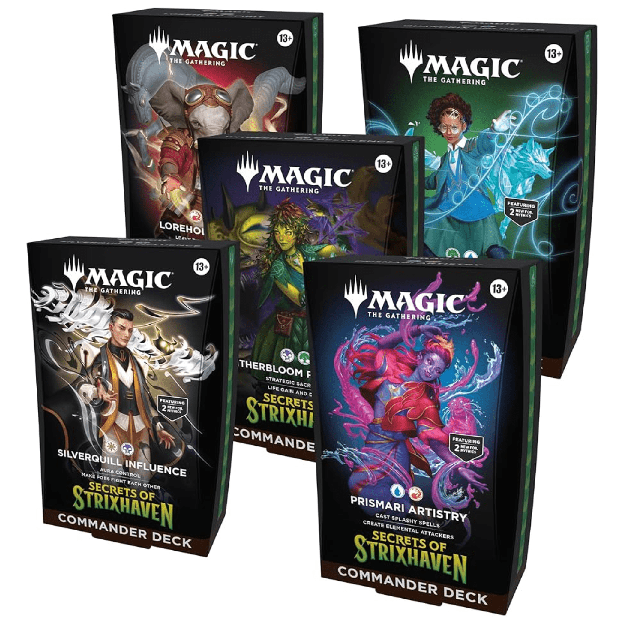 Magic The Gathering - Secrets Of Strixhaven Commander Deck