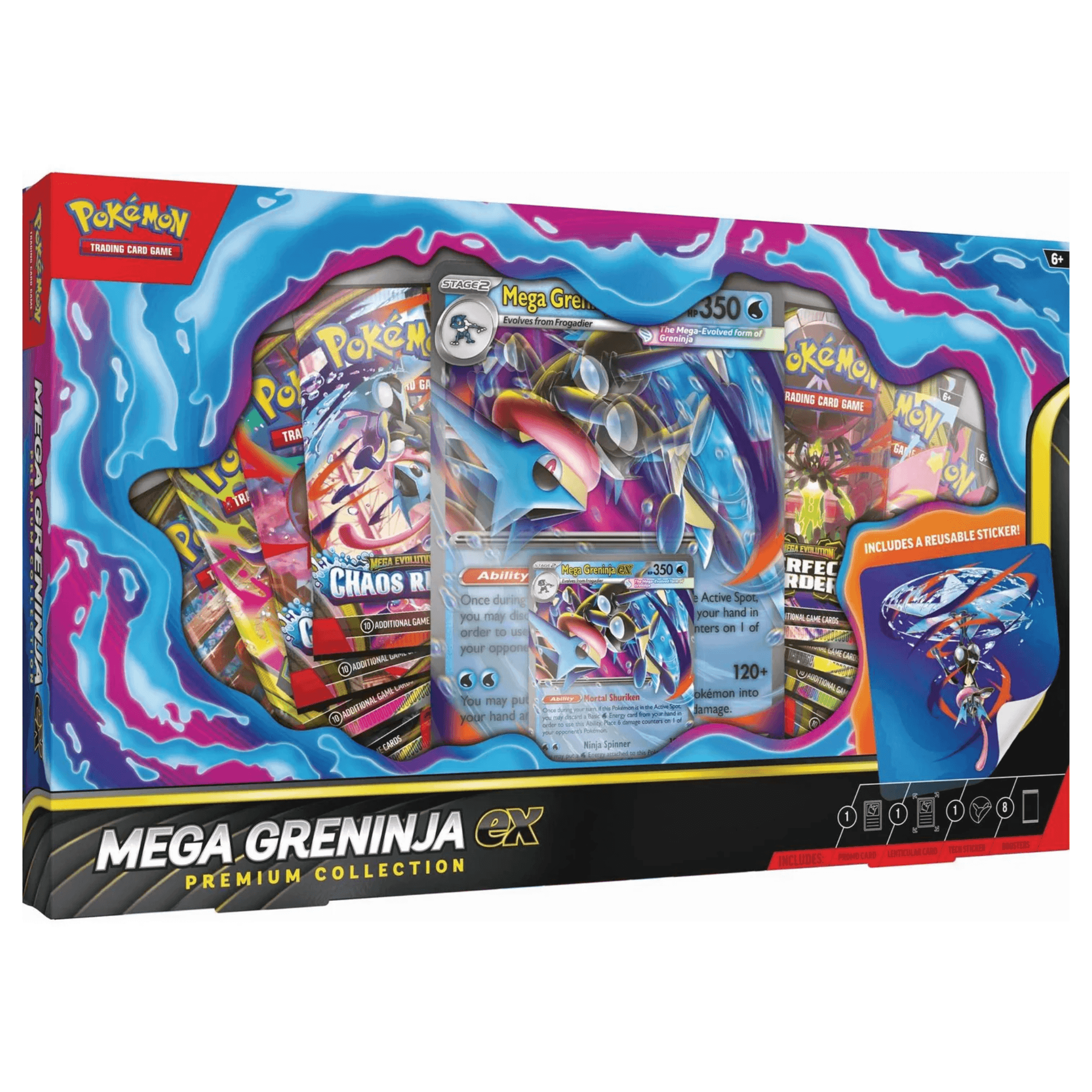 Pokemon Mega Greninja Ex Premium Collection (Max 1 Pr Kunde)