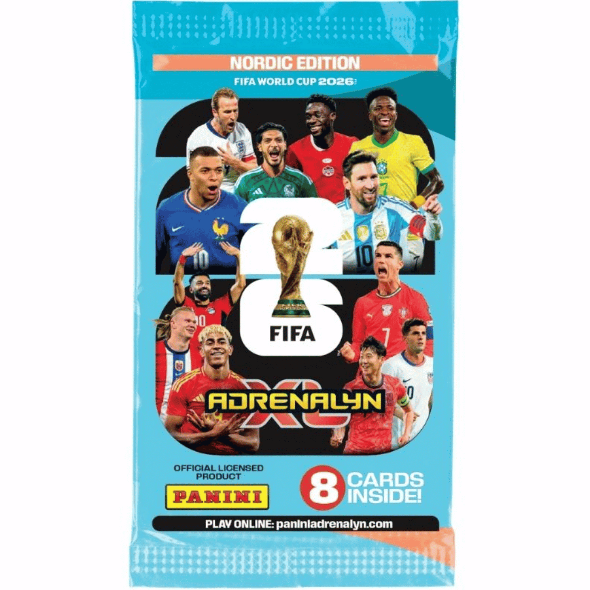 Panini FIFA World Cup 2026 Adrenalyn XL Nordic Edition Booster Pakke