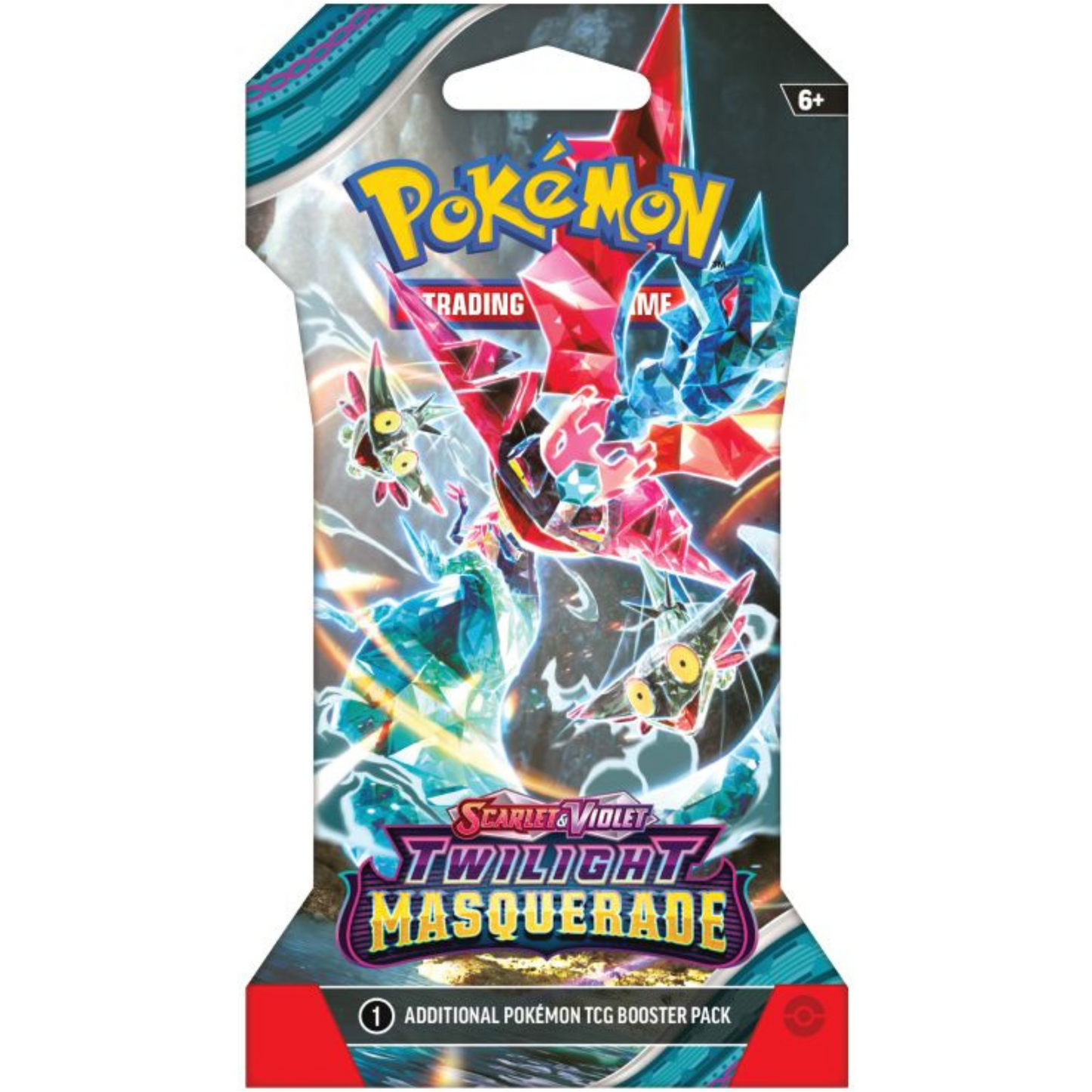 Pokemon SV6: Twilight Masquerade Sleeved Boosterpakke