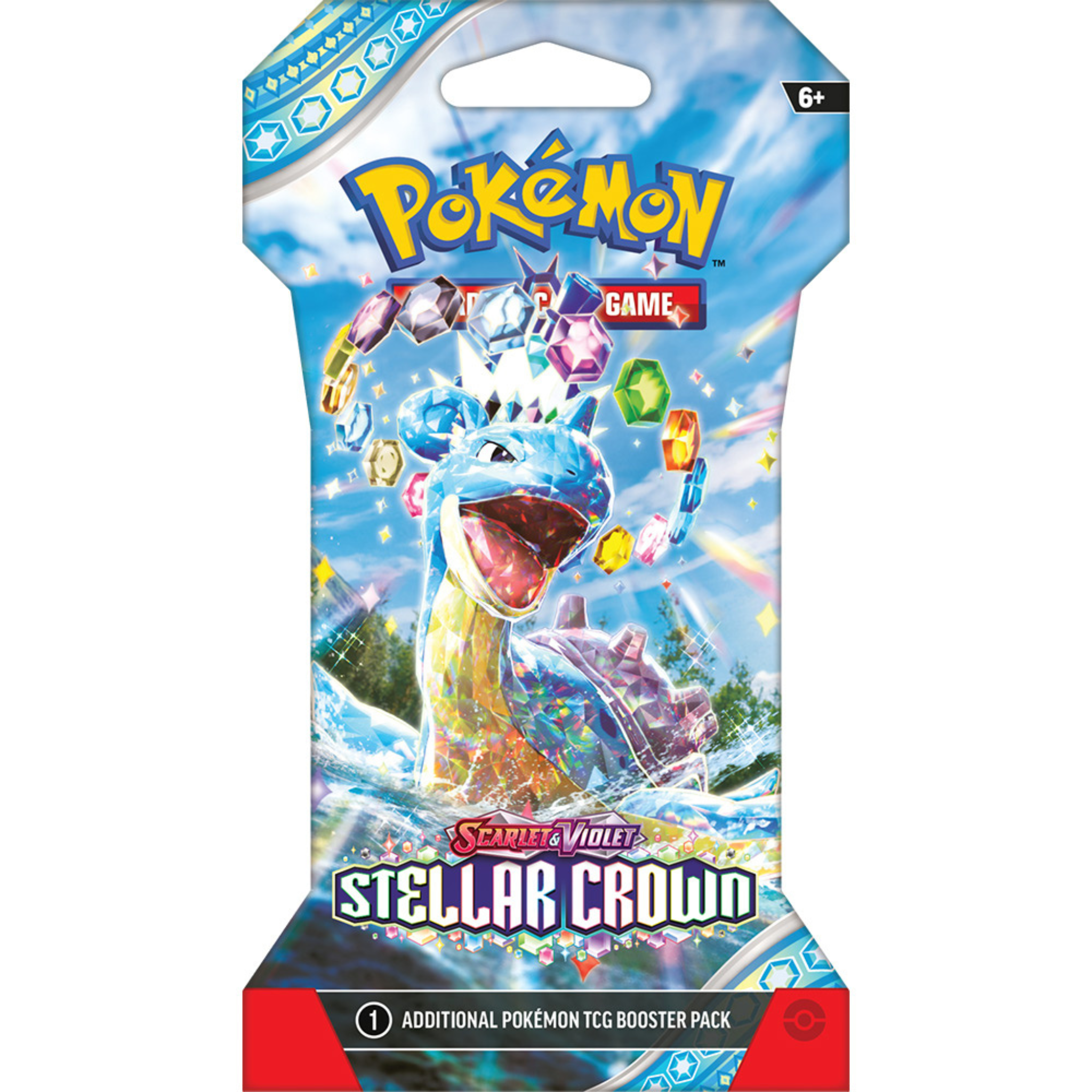 Pokemon Scarlet & Violet SV7: Stellar Crown Sleeved Boosterpakke