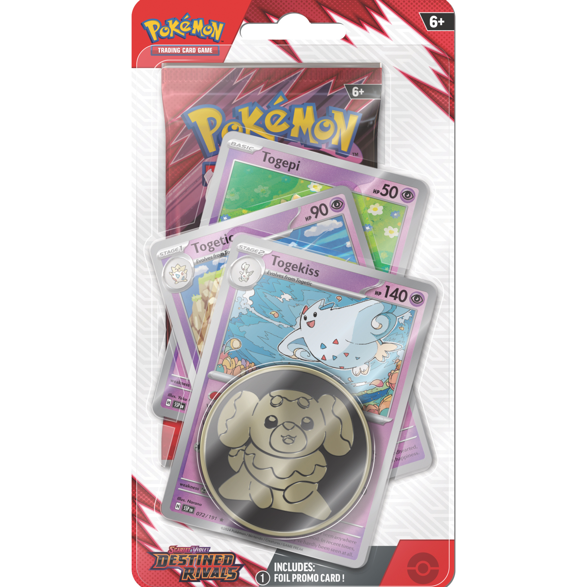 Pokemon SV10: Destined Rivals Premium Checklane (Togepi)