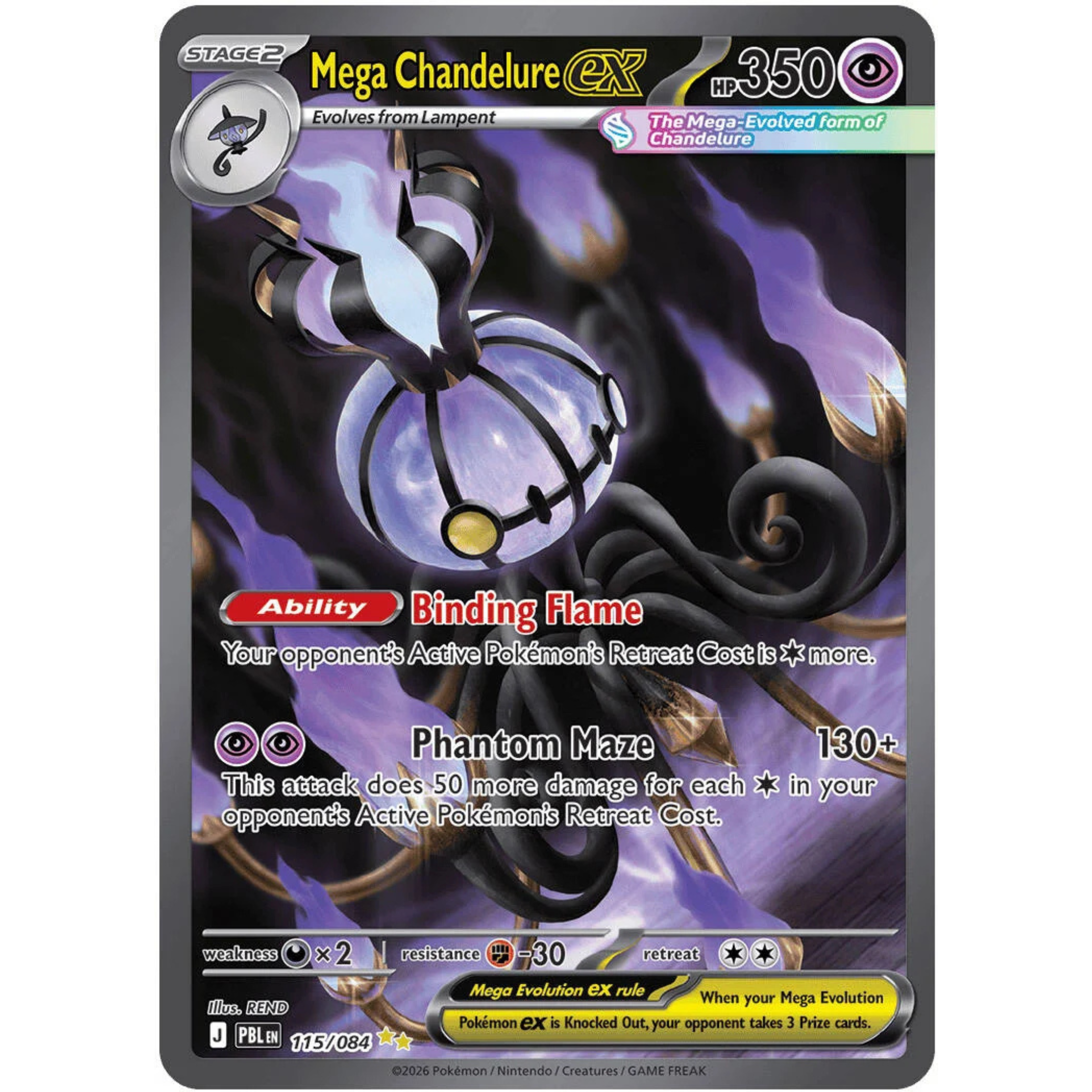 Pokemon Pokemon ME05: Pitch Black Booster Display (Max 1 Pr Kunde)