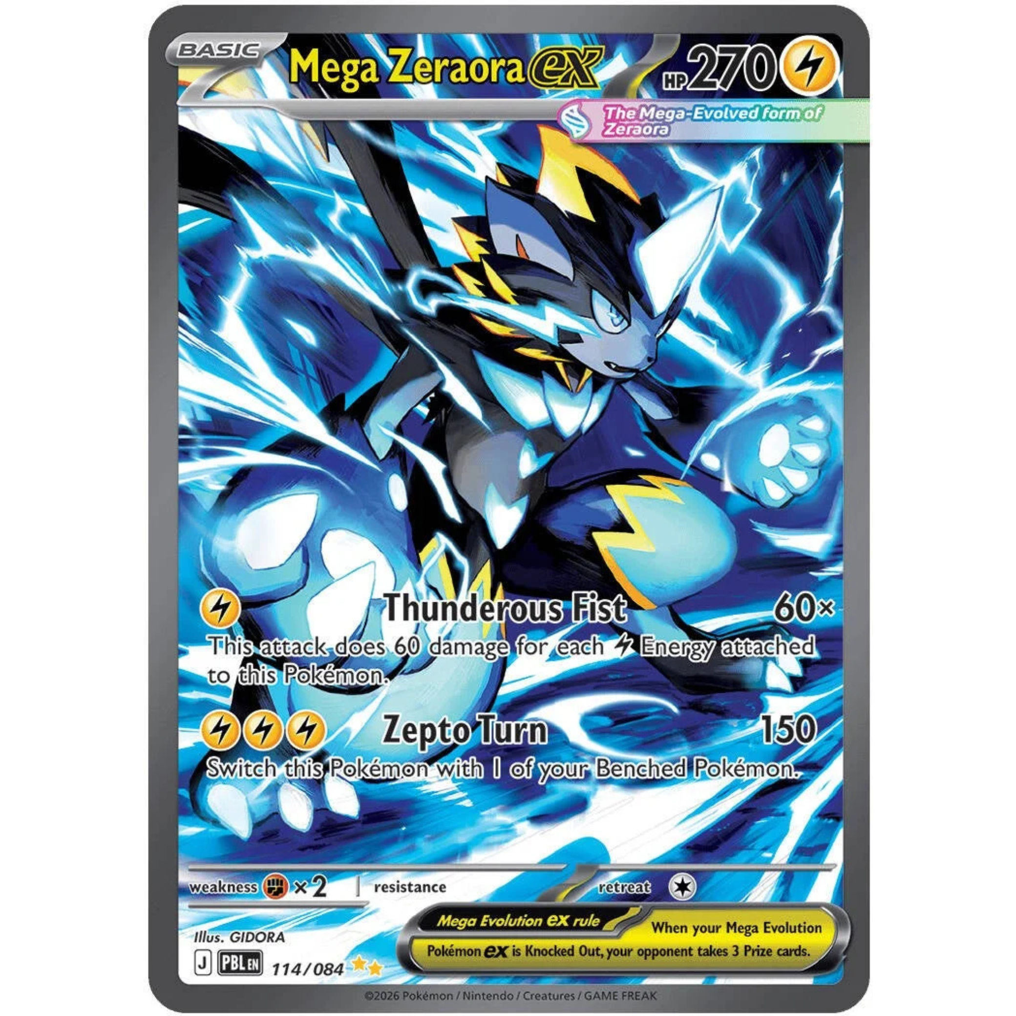 Pokemon Pokemon ME05: Pitch Black Booster Display (Max 1 Pr Kunde)
