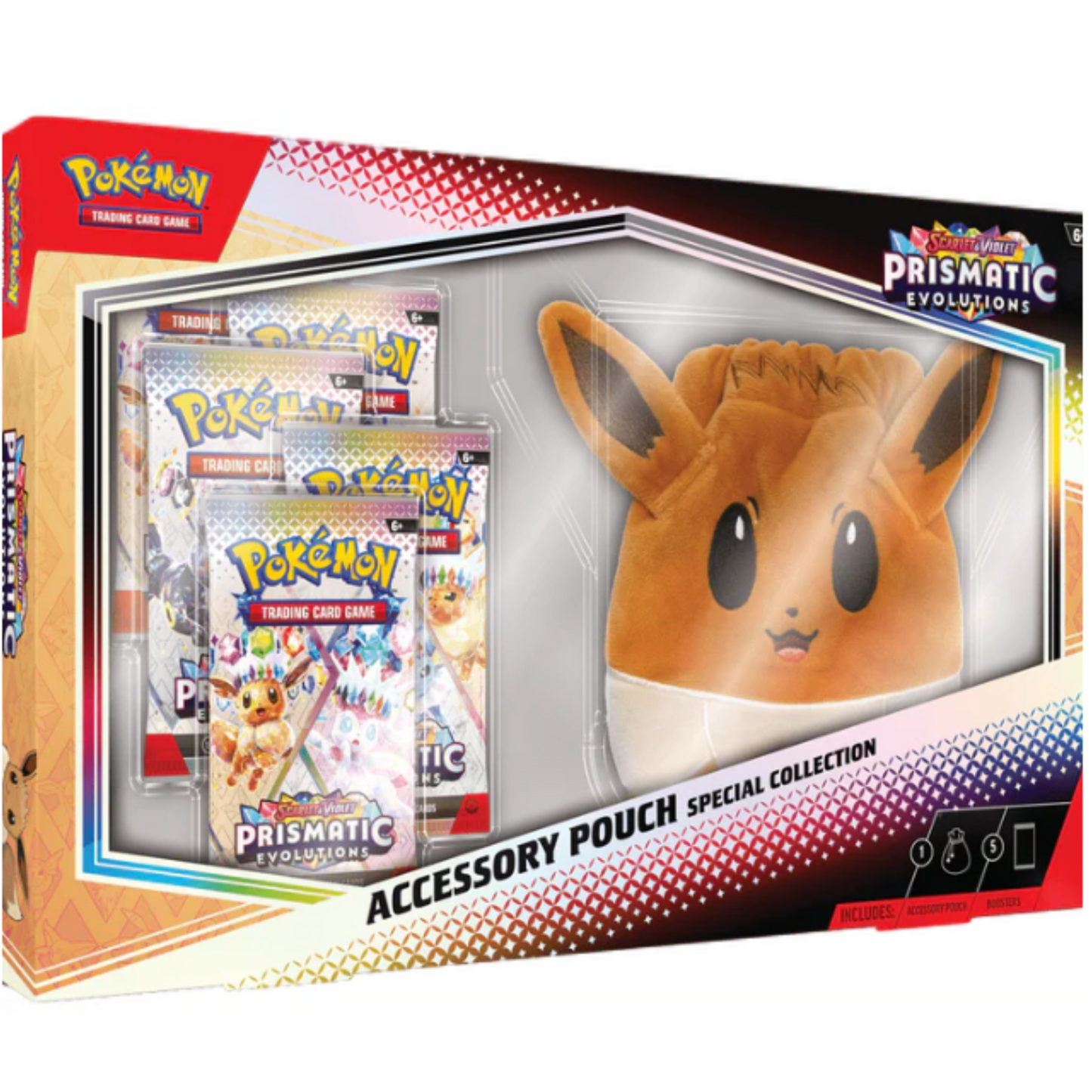 Pokemon SV8.5: Prismatic Evolutions Accessory Pouch Special Collection