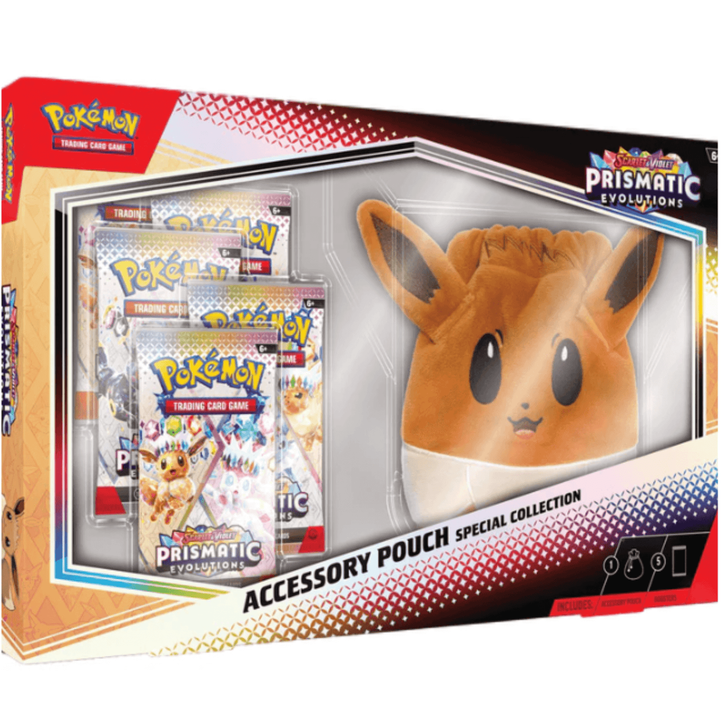 Pokemon SV8.5: Prismatic Evolutions Accessory Pouch Special Collection