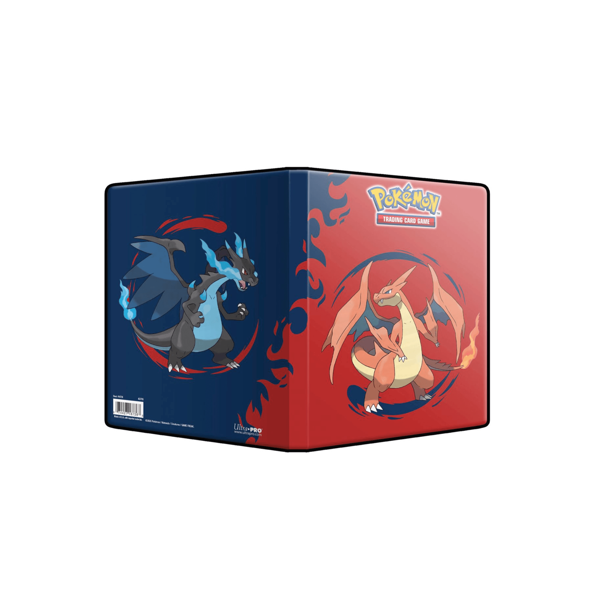 Pokemon 4-Pocket Portfolio Mega Charizard X & Y