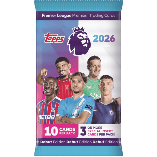 Topps Premier League 2026 Booster Pakke