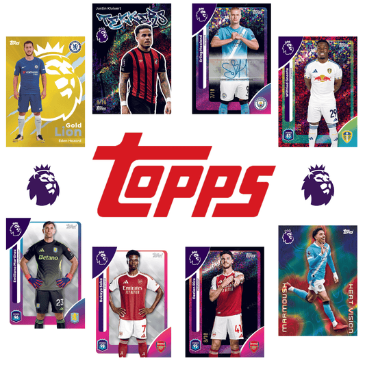 Topps Premier League 2026 Booster Pakke hits