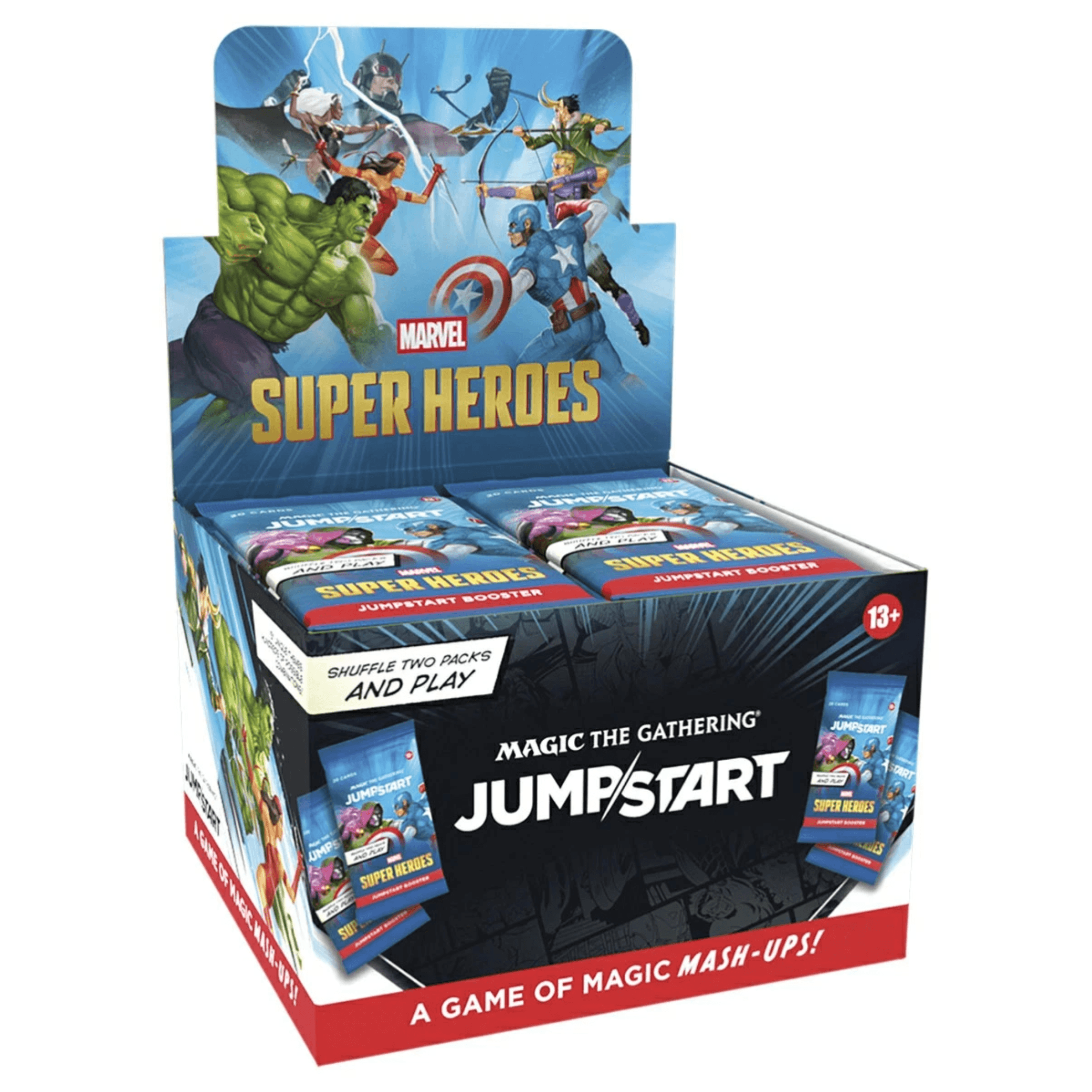 Magic Marvel Superheroes Jumpstart Booster Display