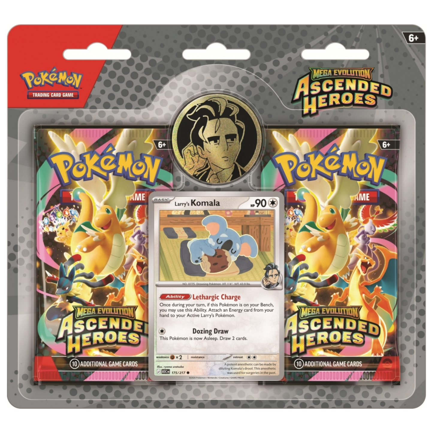 Pokemon ME02.5 Ascended Heroes Enhanced 2-Pack Collection – Larry ( Max 1 Pr Kunde)