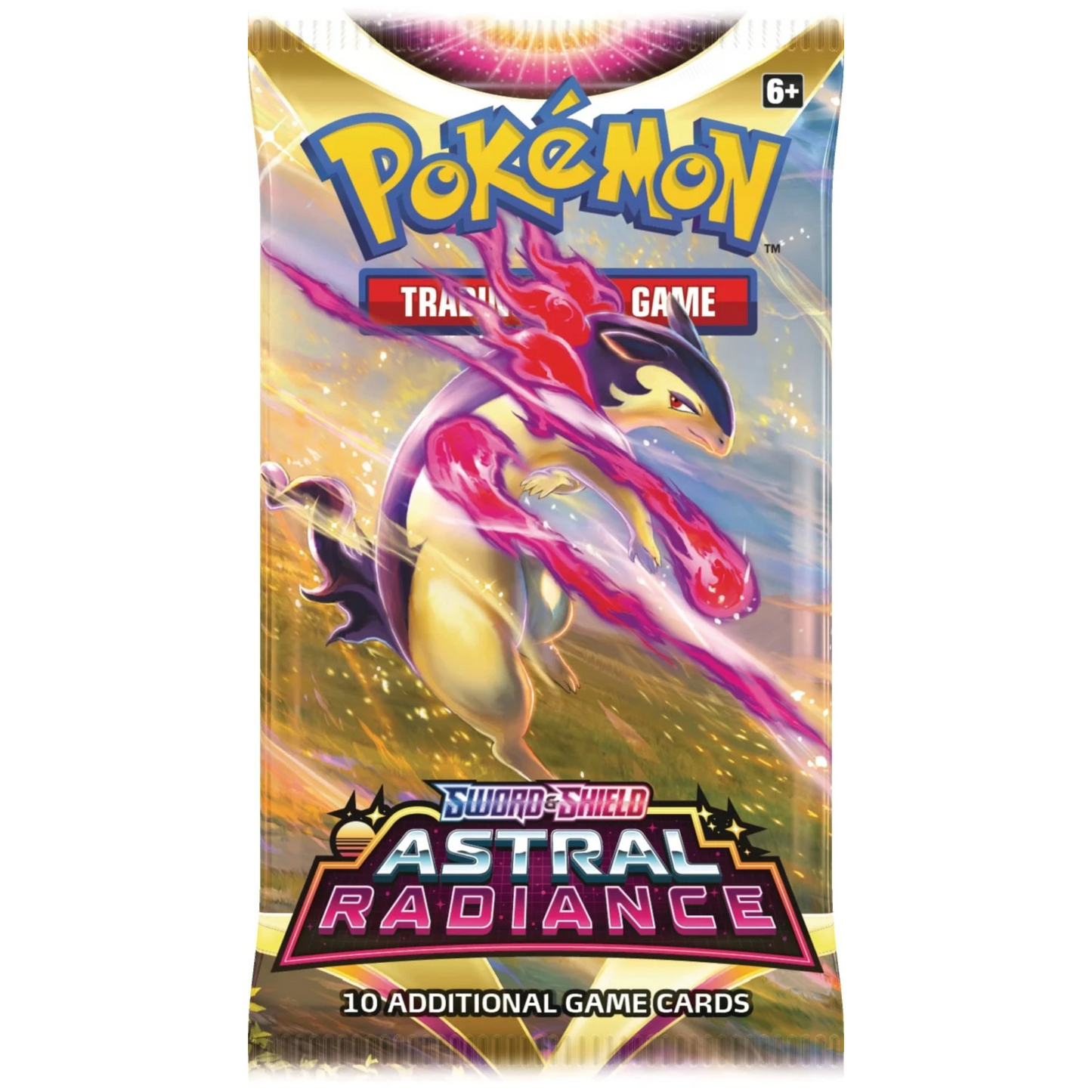 Pokemon Sword & Shield 10: Astral Radiance 3Pk Blister (Sylveon)