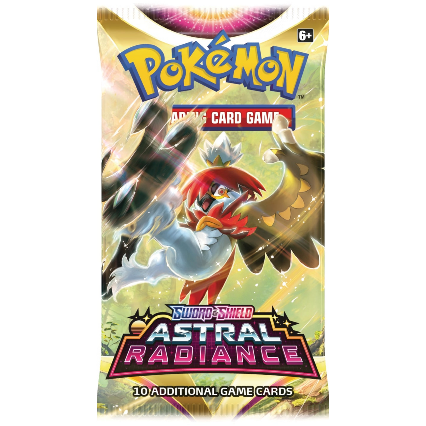 Pokemon Sword & Shield 10: Astral Radiance 3Pk Blister (Sylveon)