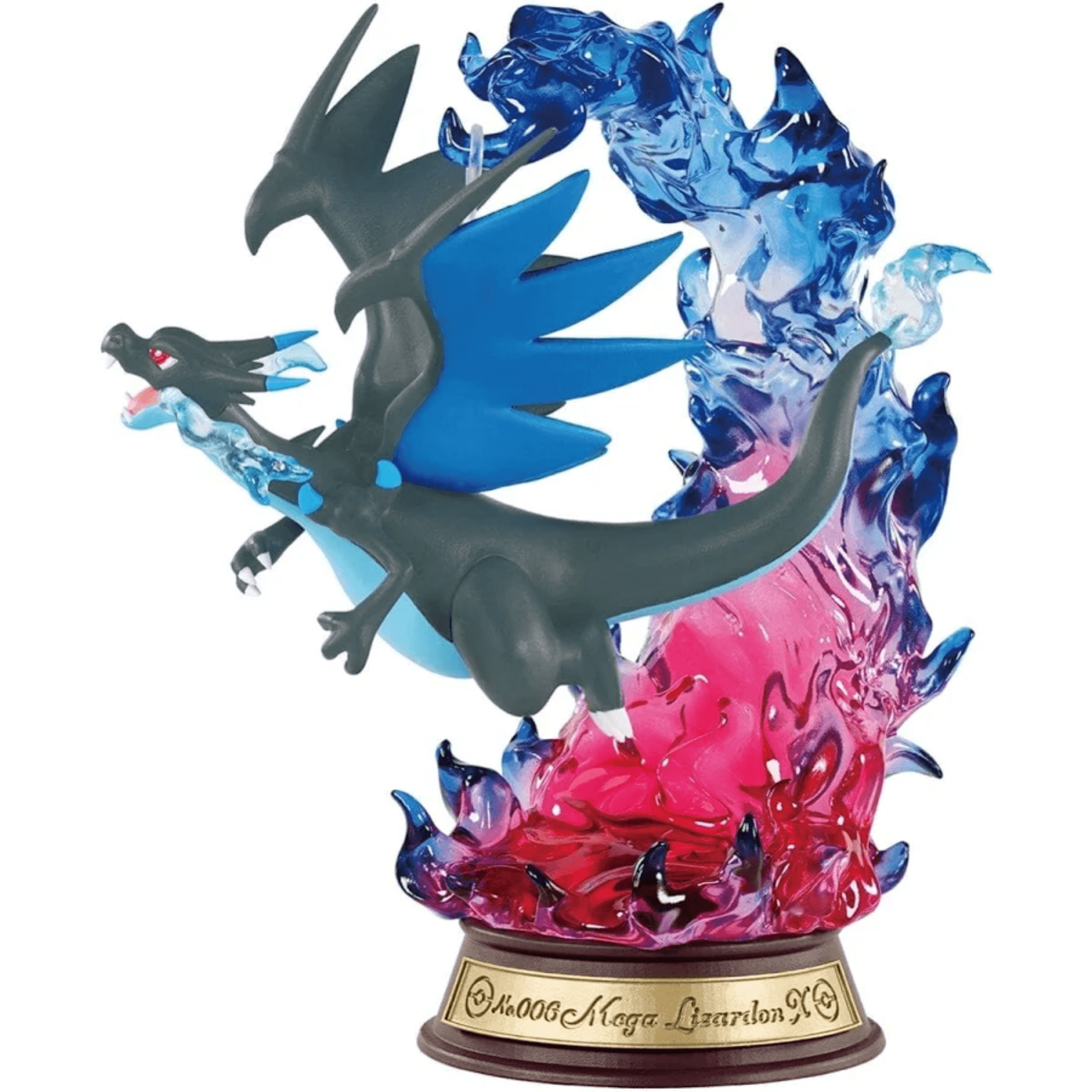 Pokemon Swing Vignette Collection Vol. 4 – Re-Ment Blind Box Figur featuring Mega Charizard X collectible figurine