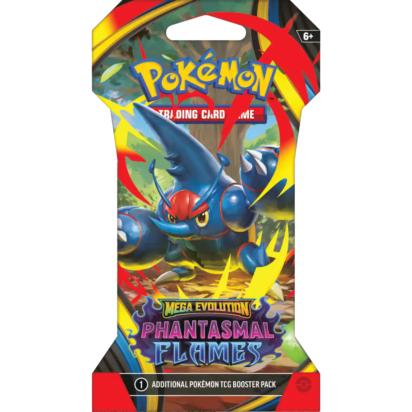 Pokemon: Phantasmal Flames Sleeved Booster Pakke