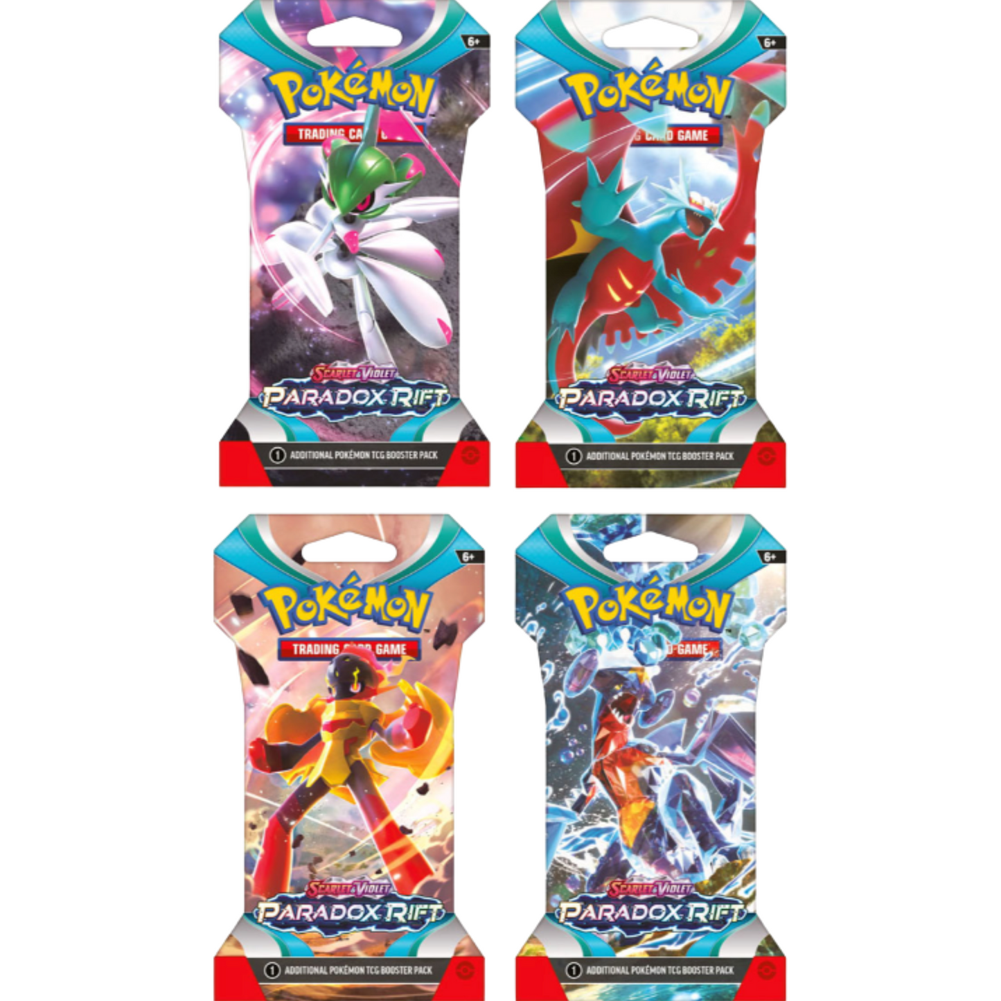Pokemon Paradox Rift Sleeved Booster Pakke