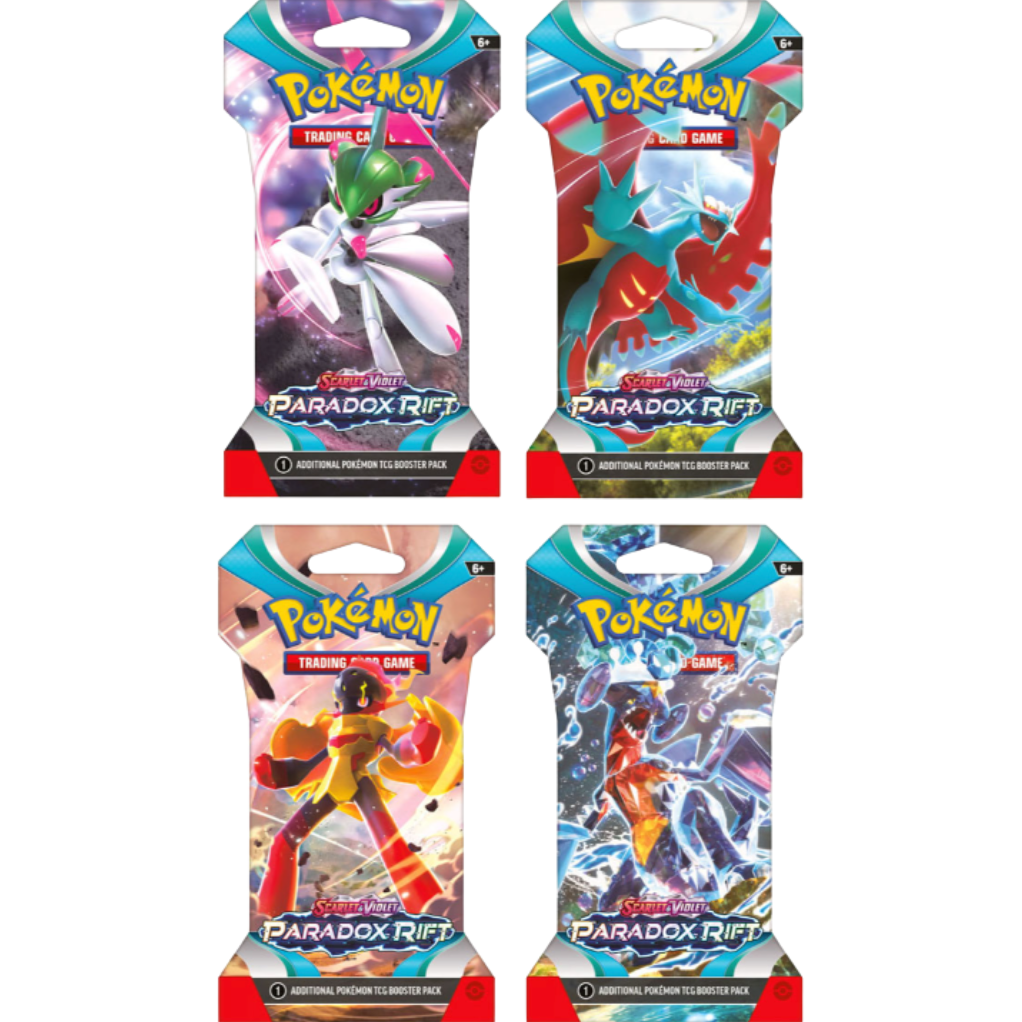 Pokemon Paradox Rift Sleeved Booster Pakke