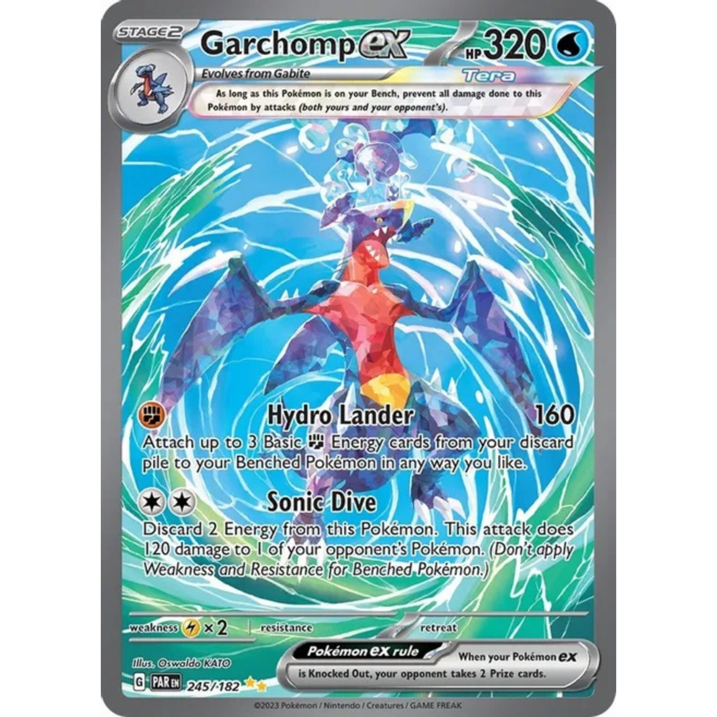Pokemon Paradox Rift Sleeved Booster Pakke