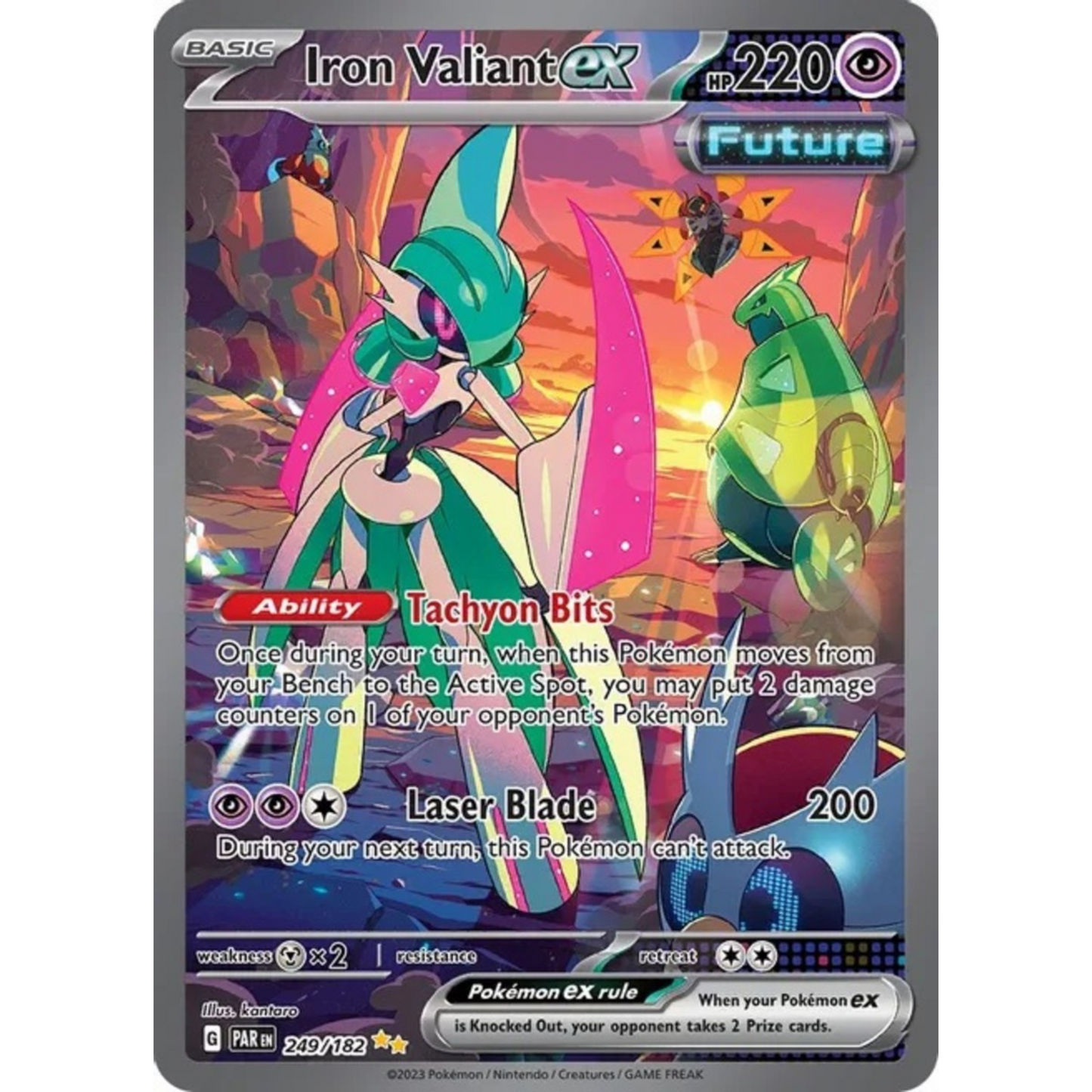 Pokemon Paradox Rift Sleeved Booster Pakke