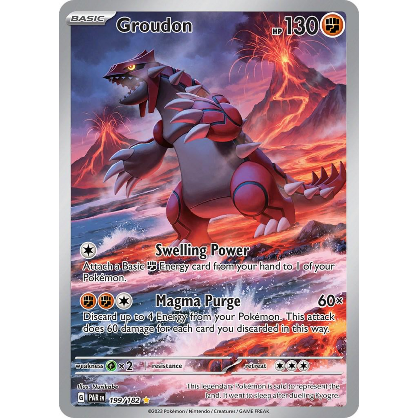 Paradox Rift chase kort Groudon IR