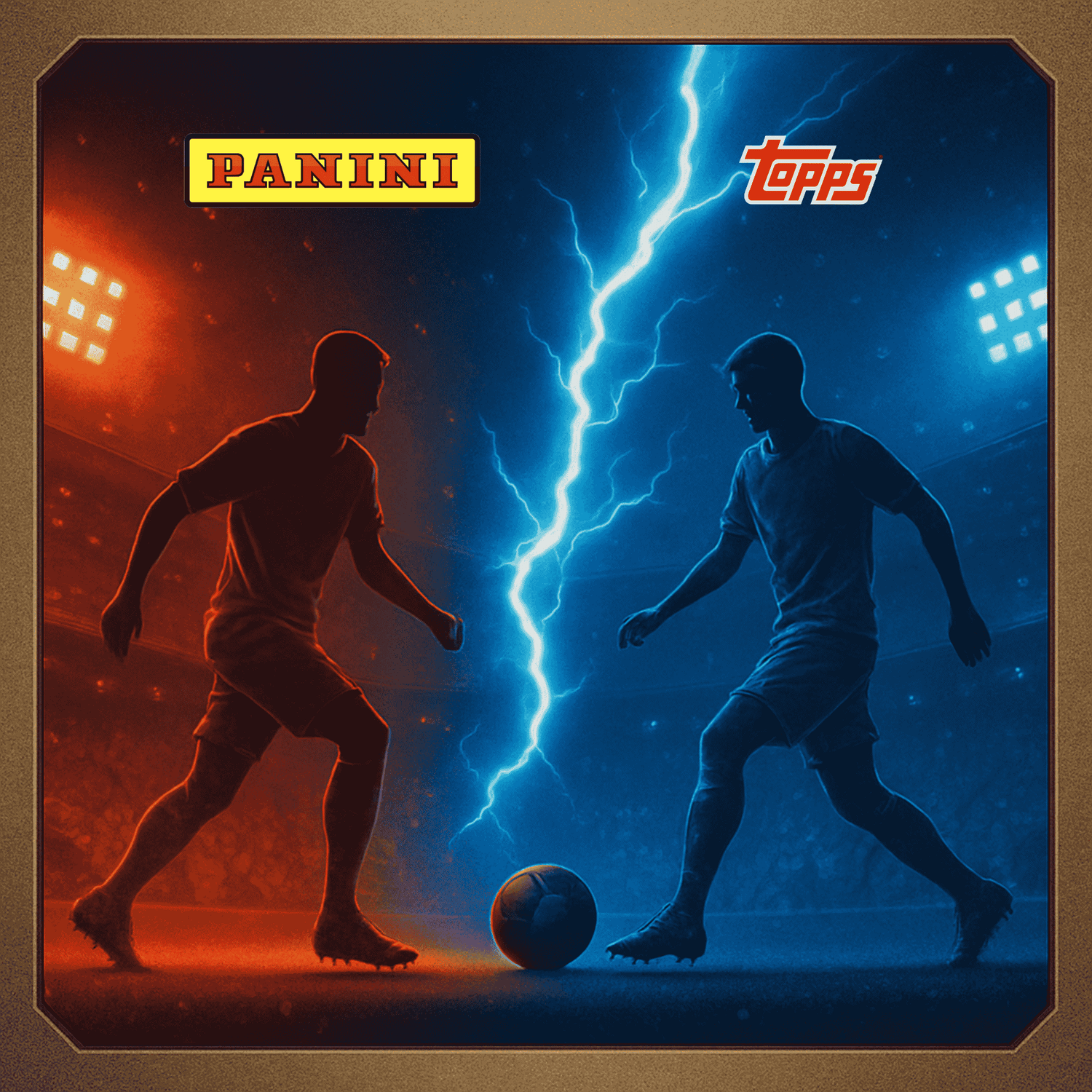 Samlingside panini og topps fotballkort norge