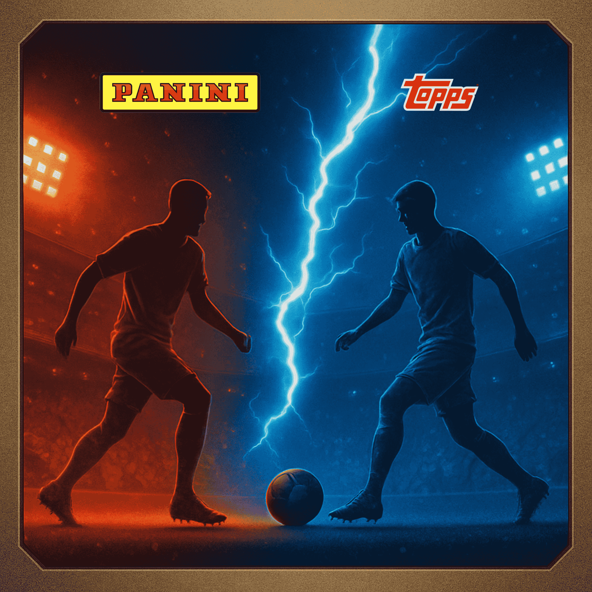 Samlingside panini og topps fotballkort norge