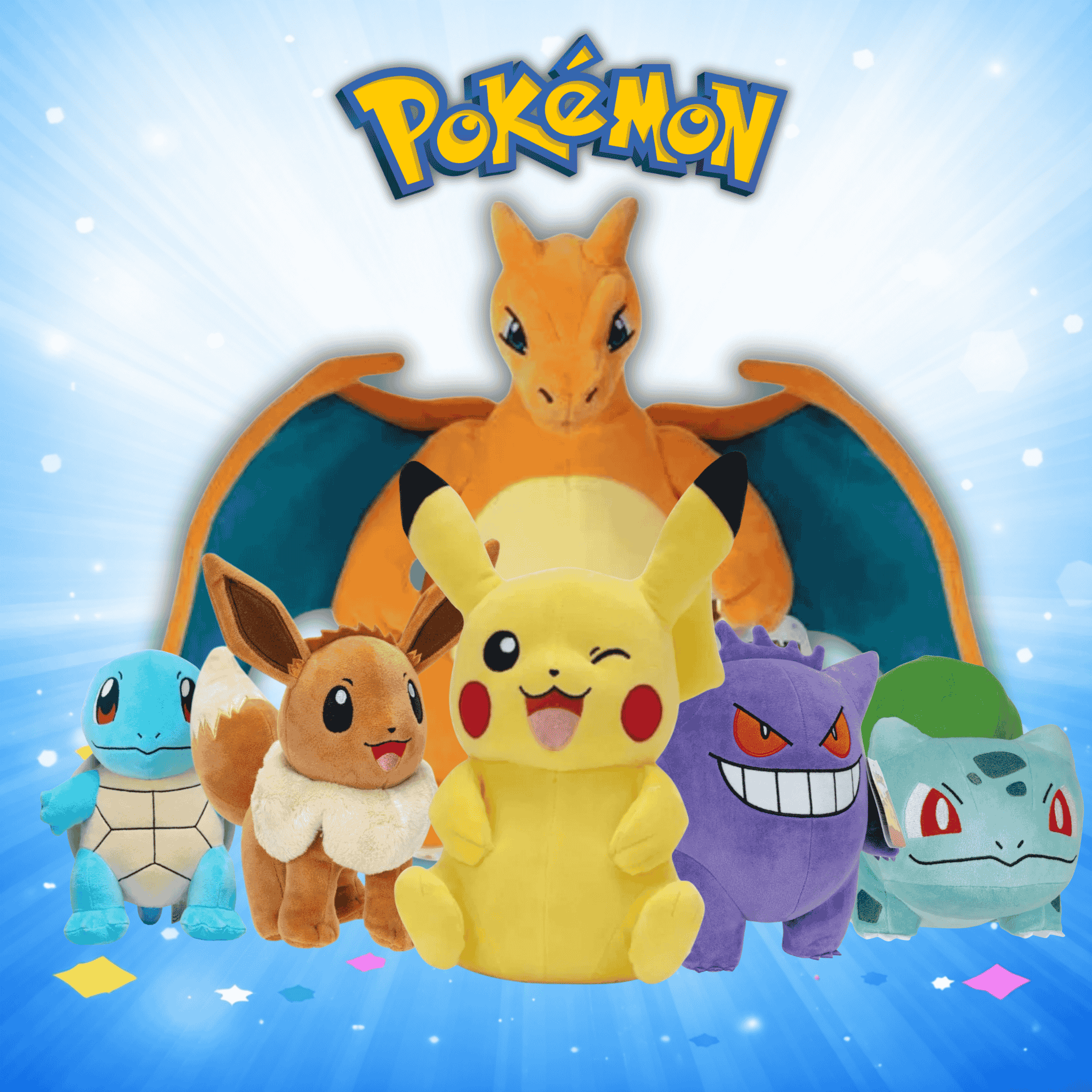 Pokemon Plysjbamser/plush