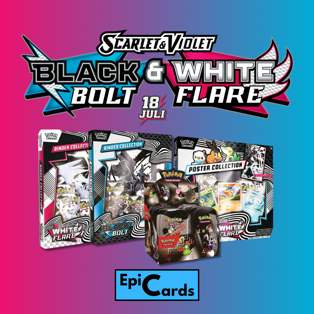 Pokemon SV10.5 Black Bolt & White Flare