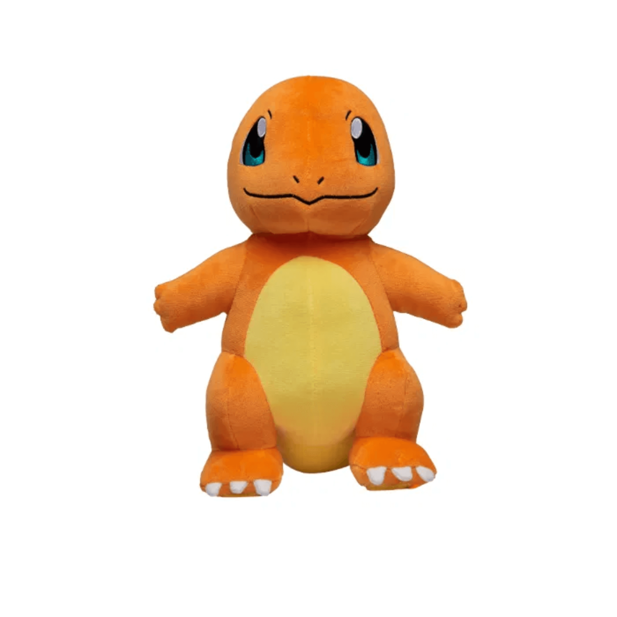 Pokémon Plush 30 cm – Charmander, myk og komfortabel bamsen med ikonisk uttrykk.
