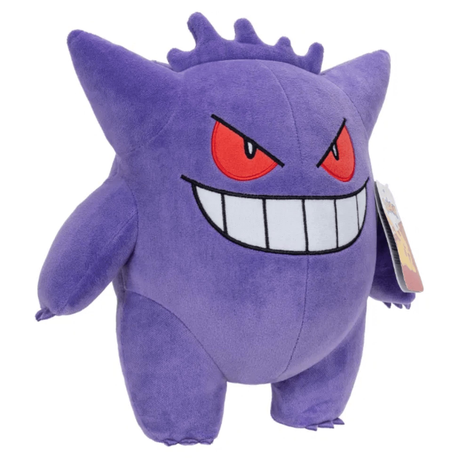 Pokémon Plush 30 cm – Gengar, en myk og karaktersterk Gengar-bamse med stort smil og rød øyne
