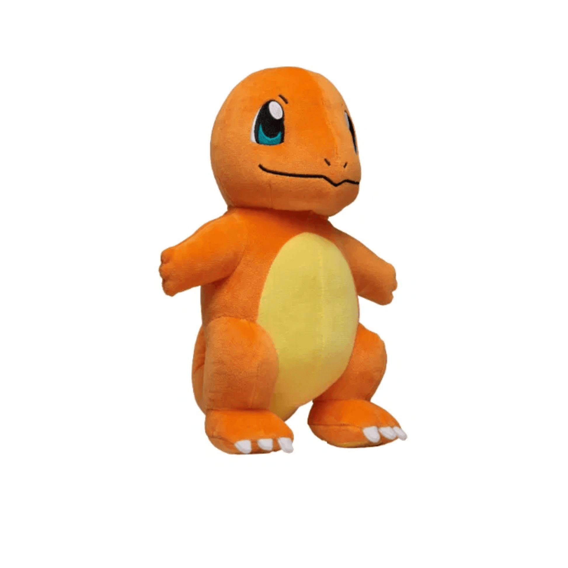 Pokémon Plush 30 cm – Charmander, myk og komfortabel bamsen med ikonisk uttrykk.