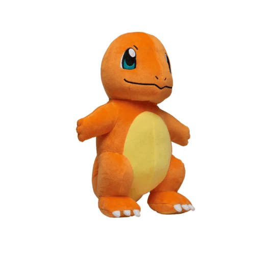 Pokémon Plush 30 cm – Charmander, myk og komfortabel bamsen med ikonisk uttrykk.
