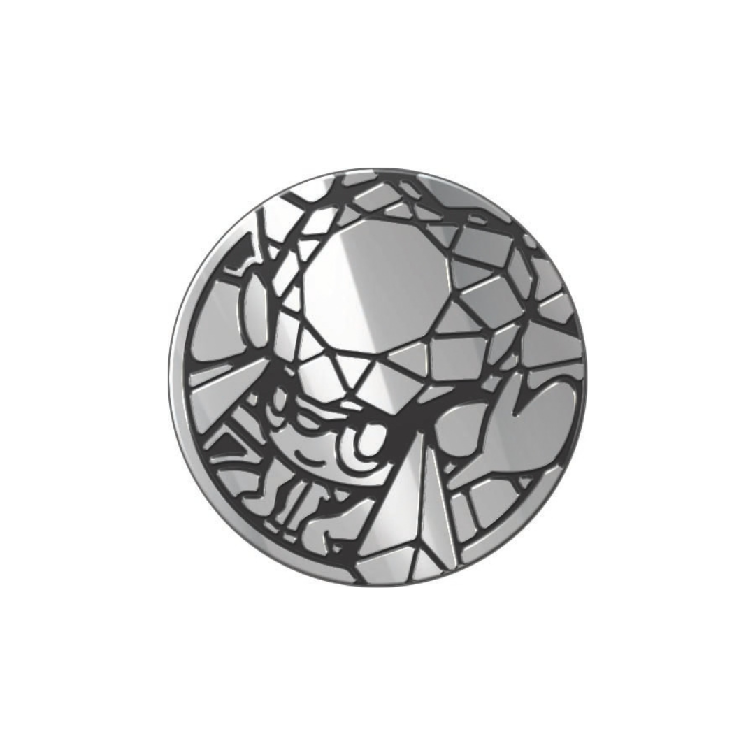 Pokémon Mega Evolution - Enhanced 2-Pack Blister collectible coin featuring a unique design.