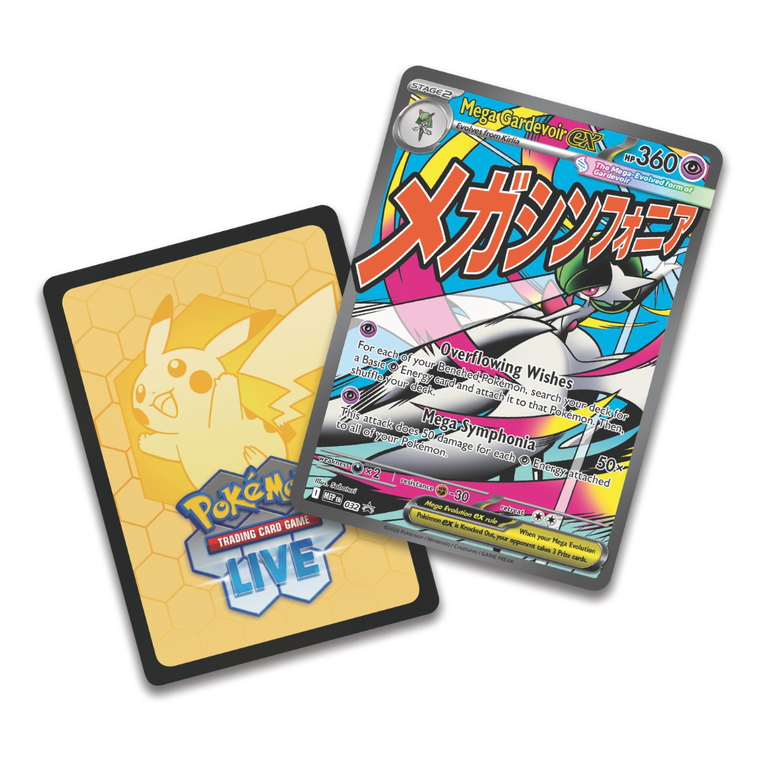 Pokémon: Mega Evolution - Ascended Heroes Premium Poster Collection - Mega Gardevoir ex trading card image