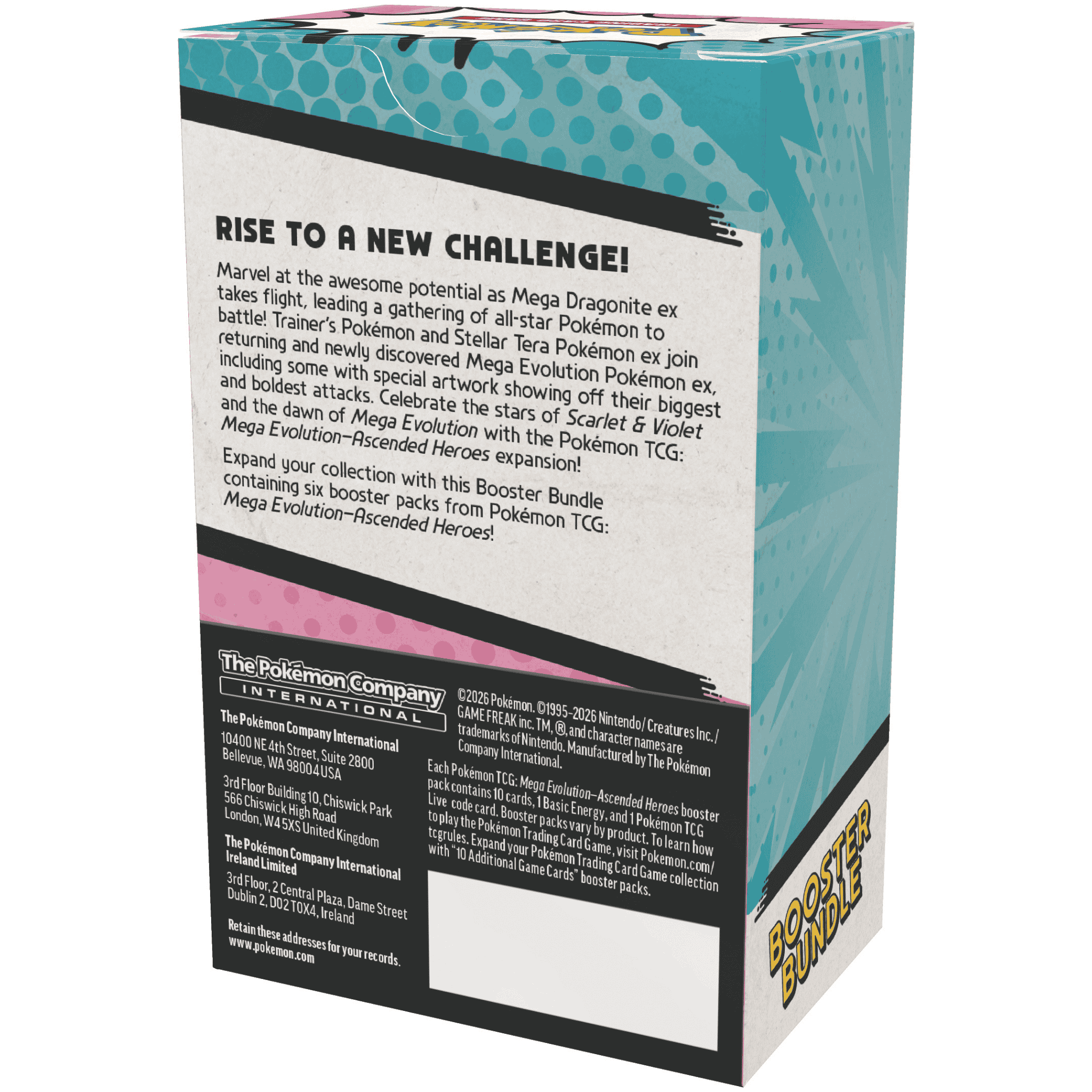 Pokemon Ascended Heroes Booster Bundle (Max 1pr Kunde)