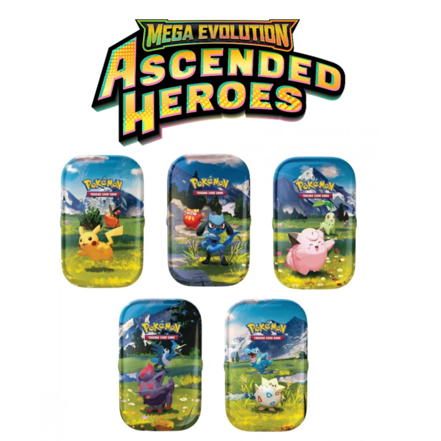 Pokemon ME02.5: Ascended Heroes Mini Tins ( Max 1 av hver art pr Husstand)