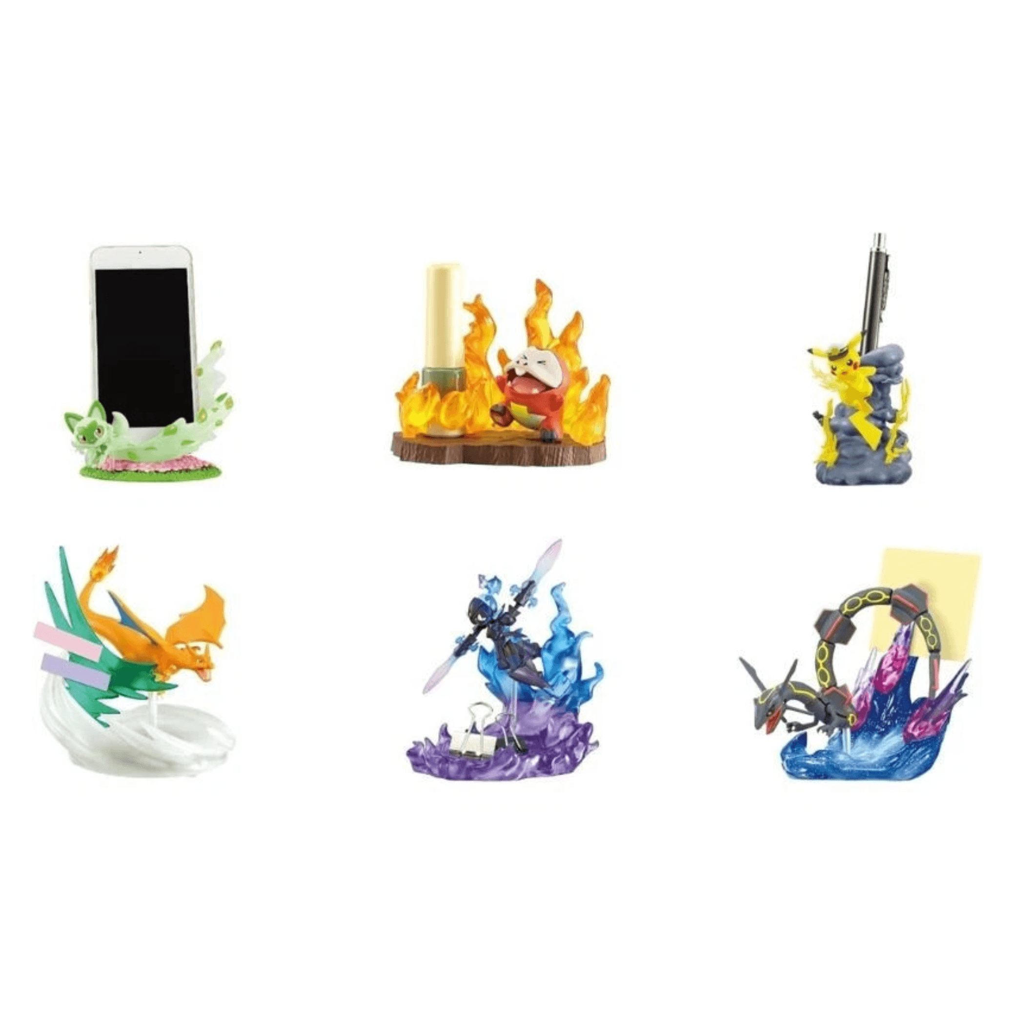 Pokemon DesQ: Battle on Desk Ver. (Re-Ment) – Blind Box Figur featuring various character designs.