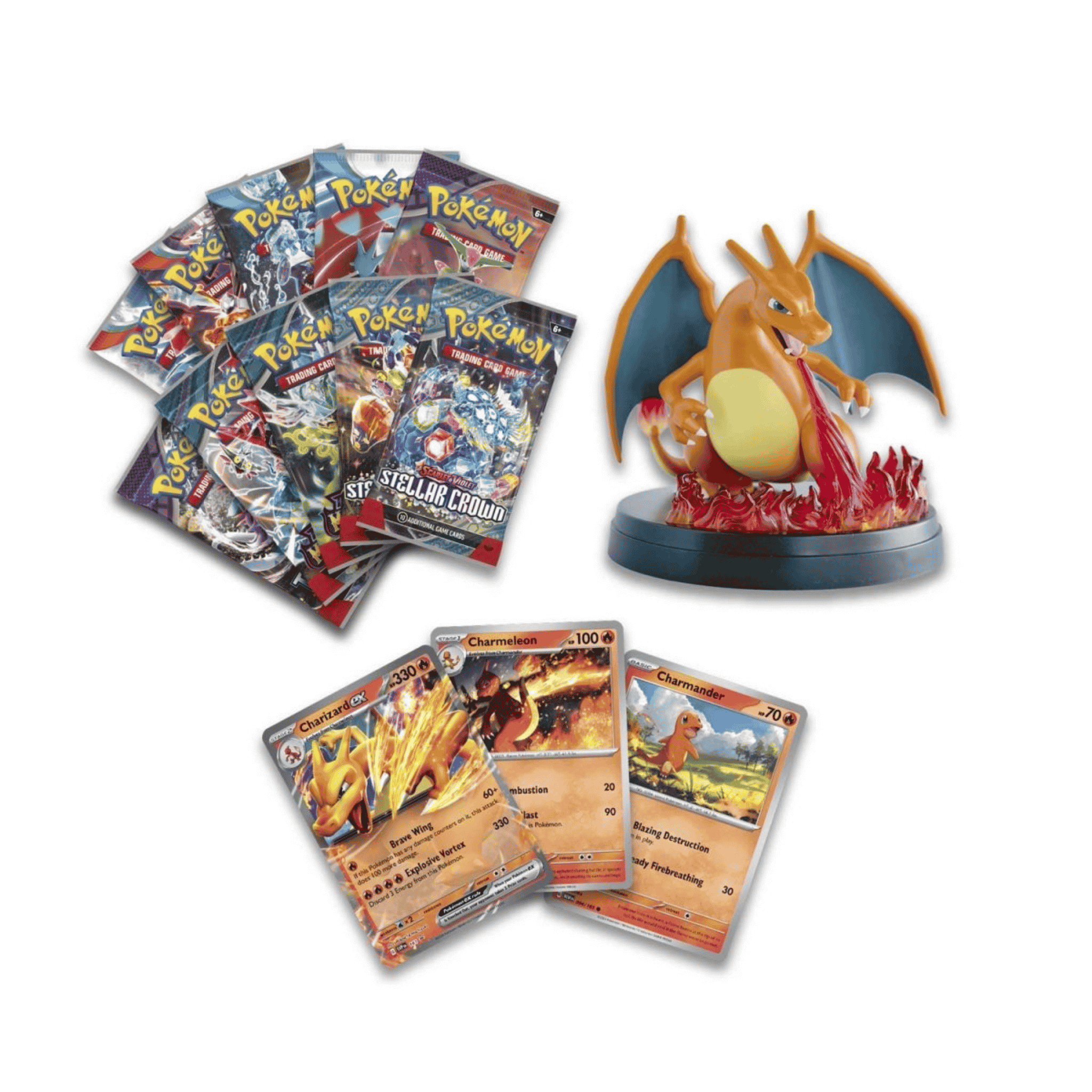 Charizard SPC box innhold