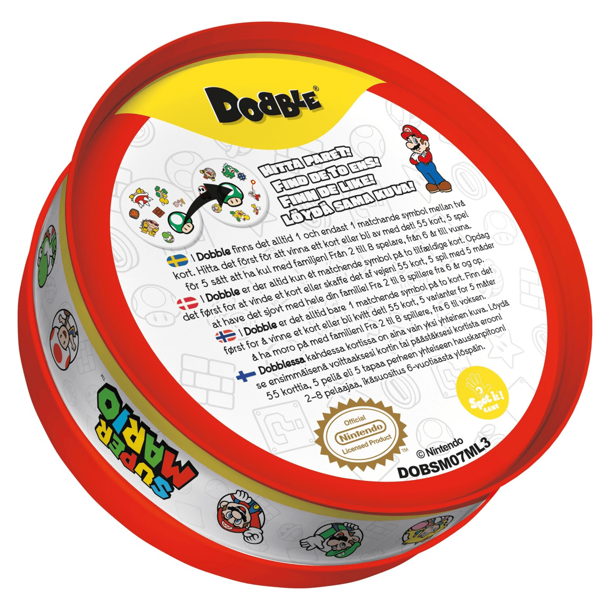 Dobble Super Mario Nordic