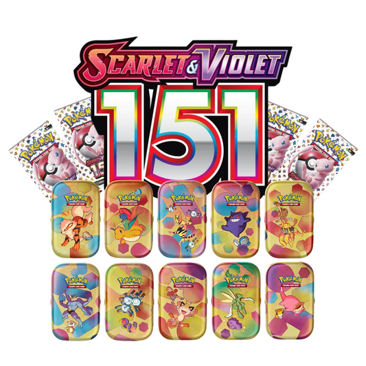 Pokemon Scarlet and Violet 151 Mini Tins