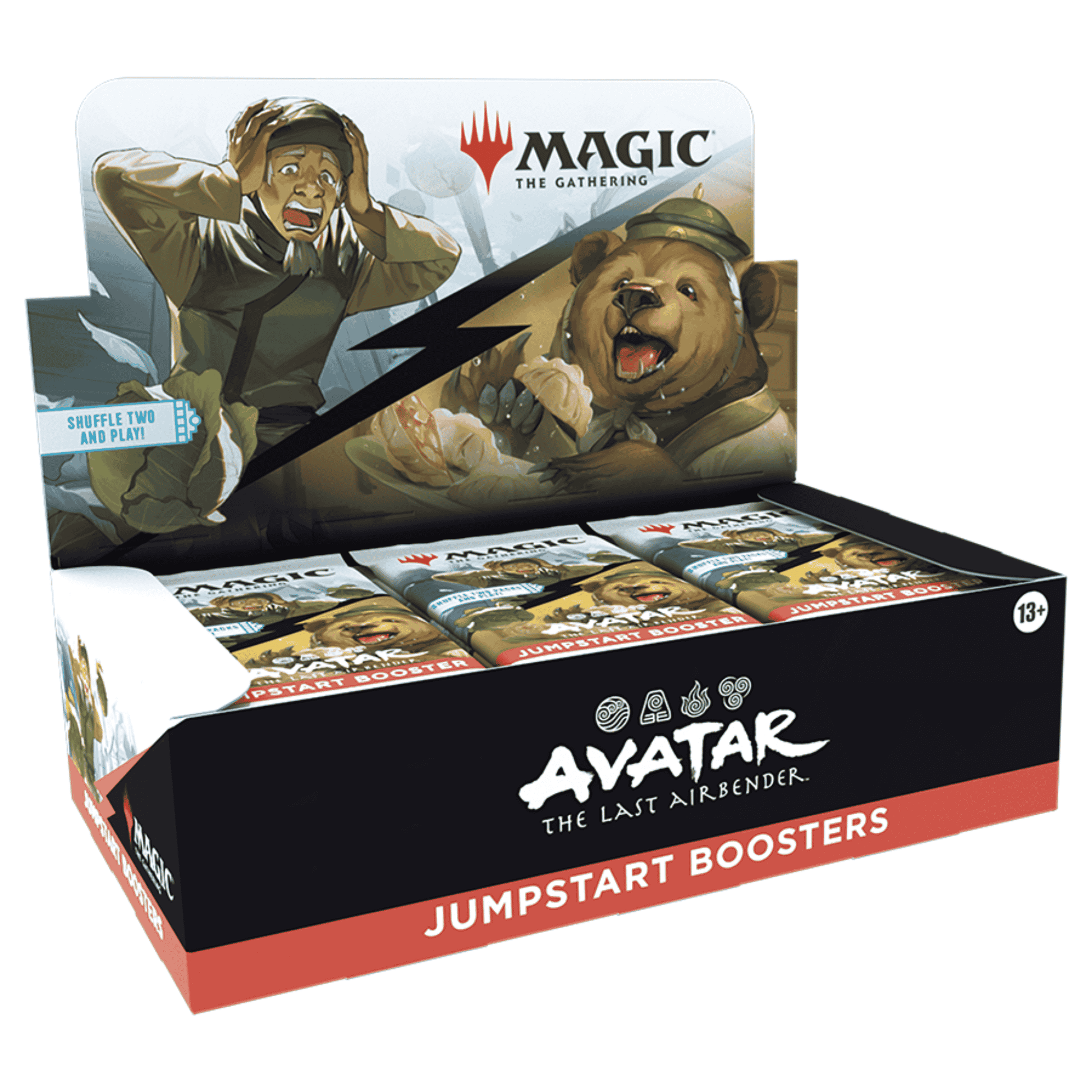 Magic The Gathering Avatar The last Airbender Jumpstart Booster Display