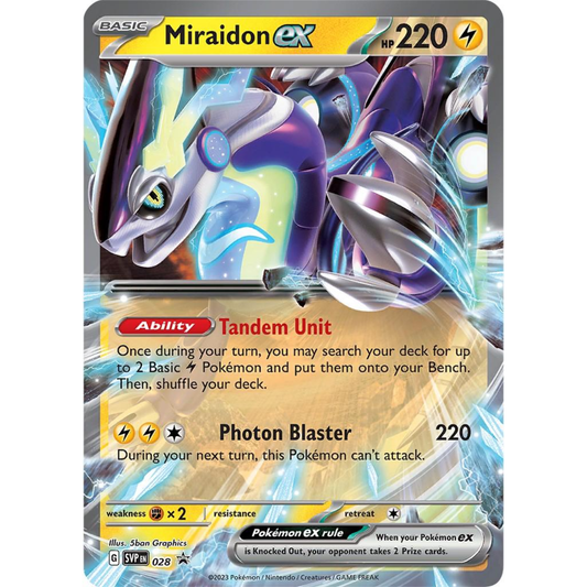 Miraidon Ex Svp- Blackstar Promo 028